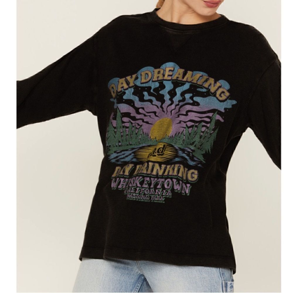 Cleo+Wolf Graphic Thermal Long Sleeve XS